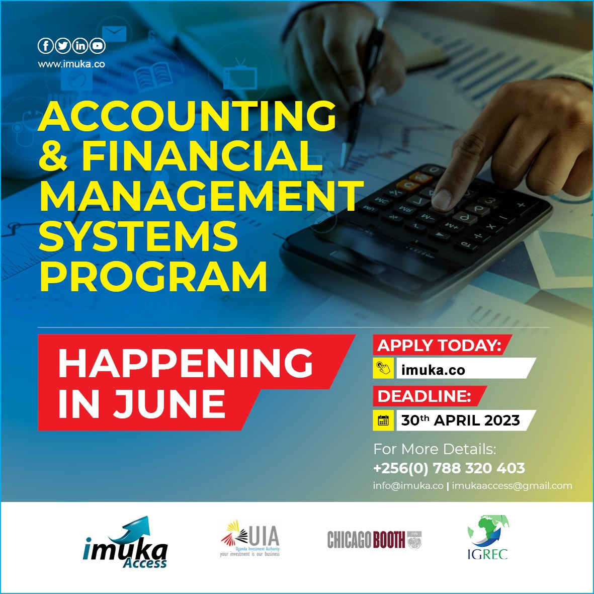 Accounting And Finance Management Program